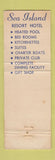 Matchbook Cover - Sea Island Resort Hotel Port Isabel TX WEAR