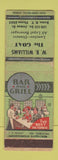 Matchbook Cover - WB Williams Restaurant The Goat Rome NY WORN