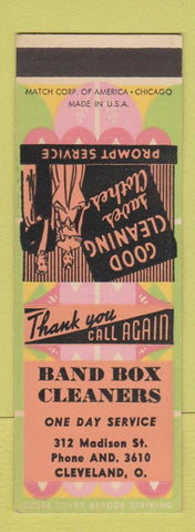 Matchbook Cover - Band Box Cleaners Cleveland OH SAMPLE