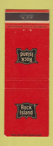 Matchbook Cover - Rock Island Railroad