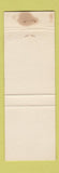 Matchbook Cover - Tiffany's Steak House Detroit MI WEAR