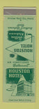 Matchbook Cover - Houston Hotel Dothan AL