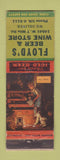 Matchbook Cover - Floyd's Liquors Detroit MI WEAR