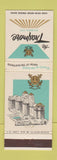 Matchbook Cover - Traymore Hotel Atlantic City NJ