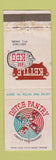 Matchbook Cover - Dutch Pantry Restaurant CHAIN WEAR