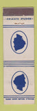 Matchbook Cover - Colgate Studios Silhouette