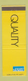 Matchbook Cover - Montgomery Ward Department Store Quality