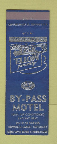 Matchbook Cover - By Pass Motel Bowling Green KY