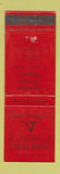 Matchbook Cover - Frank Giuffrida's Steak House Saugus MA WEAR