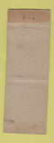 Matchbook Cover - Eastland Hotel Carpenter Portland ME Manchester NH WEAR