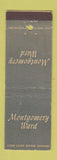 Matchbook Cover - Montgomery Ward Department Appliances