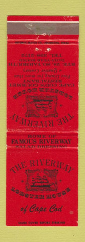 Matchbook Cover - The Riverway Lobster House South Yarmouth MA
