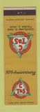 Matchbook Cover - Cleveland Tool and Supply Cleveland OH Toledo