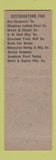 Matchbook Cover - Cleveland Tool and Supply Cleveland OH Toledo