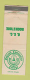 Matchbook Cover - Oakland Community College Bookstore WORN