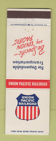 Matchbook Cover - Union Pacific Railroad