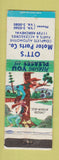 Matchbook Cover - Ott's Auto Parts Detroit MI hillbilly