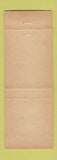 Matchbook Cover - DH Fields Shamrock oil gas Denver Colorado