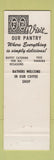 Matchbook Cover - Forum Restaurant Fort Lauderdale FL