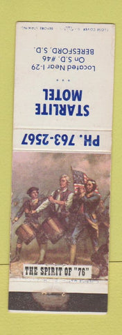 Matchbook Cover - Starlite Motel Beresford SD WEAR