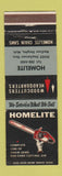 Matchbook Cover - Homelite Chainsaws Madison Heights MI
