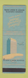 Matchbook Cover - Robert Driscoll Hotel Corpus Christi TX