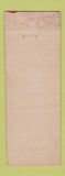 Matchbook Cover - Boswell's Restaurant Paducah KY Federal WORN