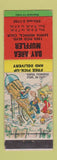 Matchbook Cover - Bay Area Muffler Santa Monica CA hillbilly