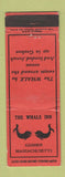 Matchbook Cover - The Whale Inn Goshen MA WEAR