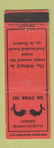 Matchbook Cover - The Whale Inn Goshen MA WEAR