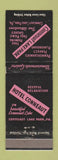Matchbook Cover - Conneaut Lake Park PA #2 BLACK
