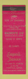 Matchbook Cover - Eager's Tavern Pontiac MI