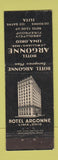 Matchbook Cover - Hotel Argonne Lima OH