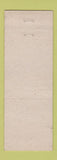 Matchbook Cover - St Regis Hotel Portland ME Italian Pizza RED