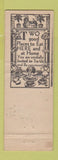 Matchbook Cover - Anthony's Italian Restaurant spaghetti Portland ME