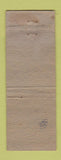 Matchbook Cover - Lincoln Mercury cars WORN