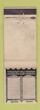 Matchbook Cover - Diamond Jim Bradys Detroit MI WORN
