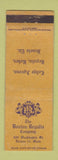 Matchbook Cover - The Boston Regalia Company MA WEAR