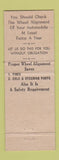 Matchbook Cover - Helena Body and Paint MT