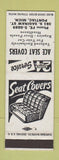 Matchbook Cover - Ace Seat Covers Pontiac MI