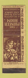 Matchbook Cover - Pioneer Room Severs Hotel Muskogee OK WORN