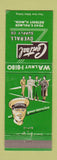Matchbook Cover - Central Overall Supply Detroit MI