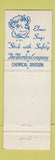 Matchbook Cover - The Borden Chemical Company 1957 Elmer's Glue