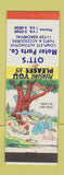 Matchbook Cover - Ott's Auto Parts Detroit MI hillbilly