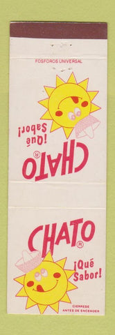 Matchbook Cover - Chato Que Sabor sun Portugal? Brazil?