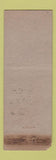 Matchbook Cover - Travelers Hotel East Liverpool OH WORN