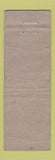 Matchbook Cover - Parker Gau oil gas DeKalb Waterman IL Conoco POOR MERCHANTS