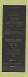 Matchbook Cover - Dun Ro Min Motel Sturgeon Bay WI
