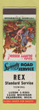 Matchbook Cover - Rex Standard oil gas Dearborn MI hillbilly