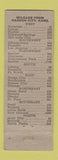 Matchbook Cover - Warren Hotel Garden City KS WEAR